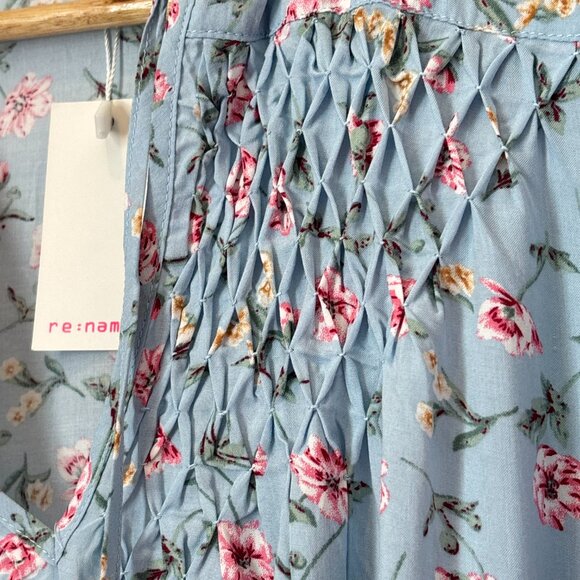 Renamed Dainty Floral Boho Tunic or Mini Dress Size Medium Country NEW NWT* H75 - Picture 4 of 16